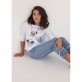 Pantaloni din denim copii Mayoral cu manșete pentru fată