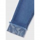 Pantaloni din denim copii Mayoral cu manșete pentru fată