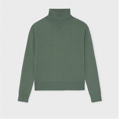 Bluza copii Mayoral pentru fata din tricot cu guler
