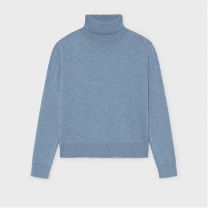 Bluza copii Mayoral pentru fata din tricot cu guler